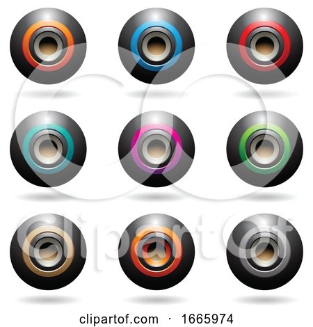 Music Speaker Icons by cidepix