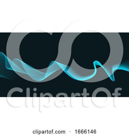 Abstract Waves Design Background by KJ Pargeter
