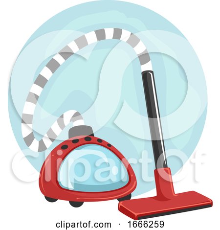 Household Chores Vacuuming Illustration by BNP Design Studio