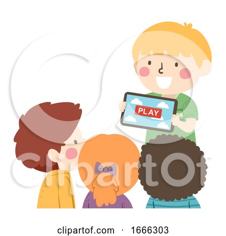 Kids Boy Game Illustration by BNP Design Studio