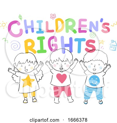 Kids Childrens Rights Illustration by BNP Design Studio