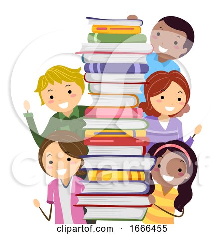 Stickman Parents School Book Fair Illustration by BNP Design Studio