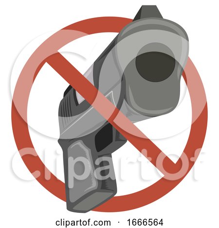 Gun Ban Illustration by BNP Design Studio