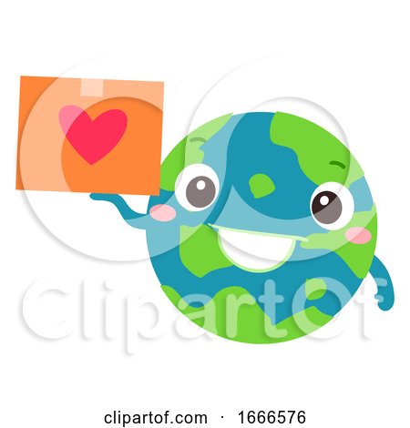 Earth Donation Mascot Global Package Illustration by BNP Design Studio