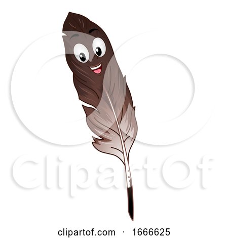 Mascot Quill Illustration by BNP Design Studio