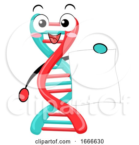 Mascot DNA Test Result Paper Illustration by BNP Design Studio