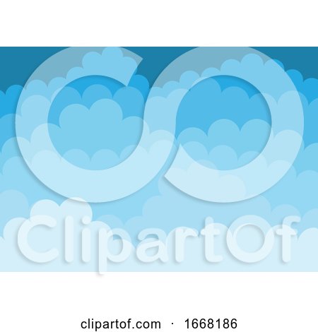 Abstract Clouds Background by KJ Pargeter