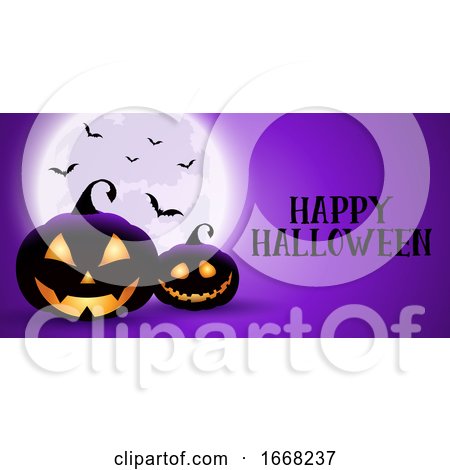 Spooky Halloween Banner by KJ Pargeter