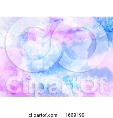 Pastel Watercolour Background by KJ Pargeter