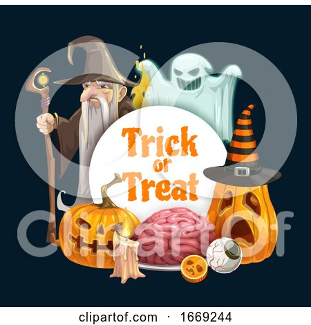 Trick or Treat Design by Vector Tradition SM