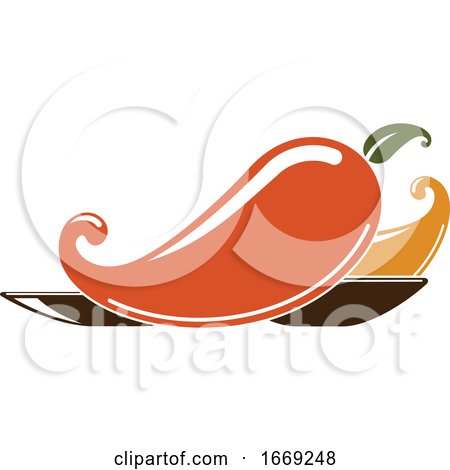 Indian Chili Peppers by Vector Tradition SM
