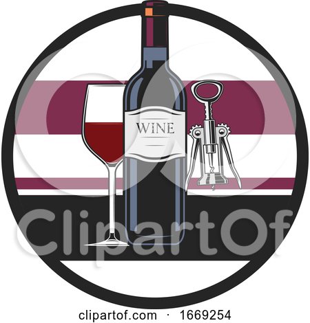 Wine Logo by Vector Tradition SM