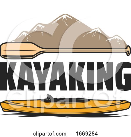 Kayaking Design by Vector Tradition SM
