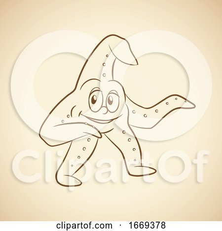Happy Starfish by cidepix
