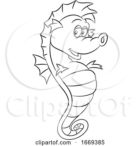 Happy Seahorse by cidepix