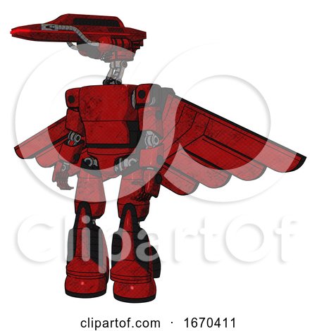 Android Containing Dual Retro Camera Head and Laser Gun Head and Light Chest Exoshielding and Prototype Exoplate Chest and Pilot's Wings Assembly and Light Leg Exoshielding and Stomper Foot Mod. by Leo Blanchette