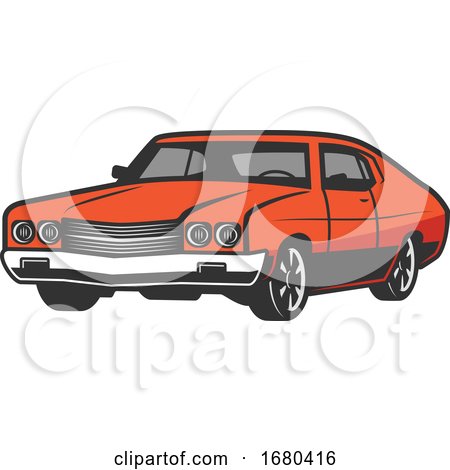 Muscle Car by Vector Tradition SM