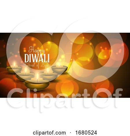Decorative Diwali Banner Design by KJ Pargeter