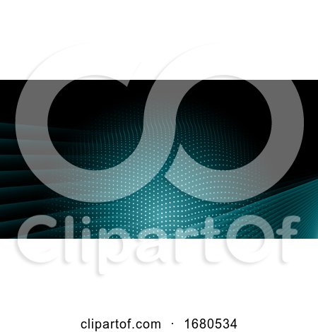 Abstract Halftone Dots Design Background by KJ Pargeter