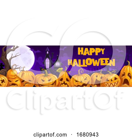 Halloween Banner by Vector Tradition SM