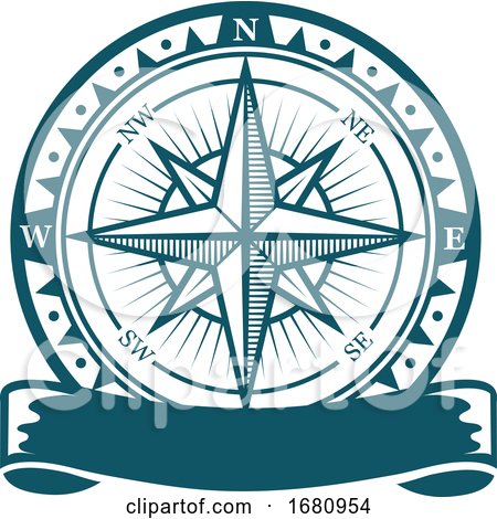 Compass Rose Logo by Vector Tradition SM