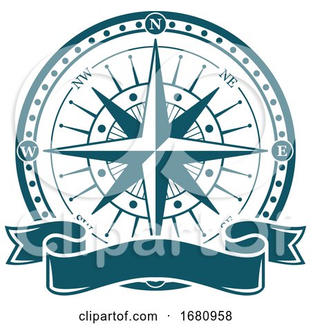 Compass Rose Logo by Vector Tradition SM