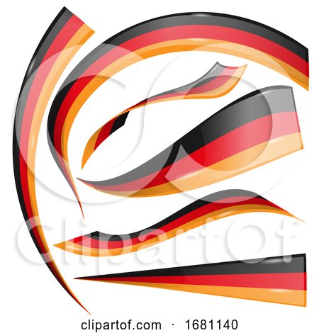 German Flag Design Elements by Domenico Condello