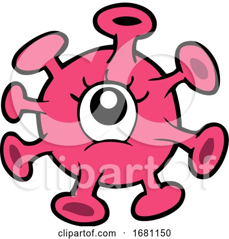 Pink Monster by visekart