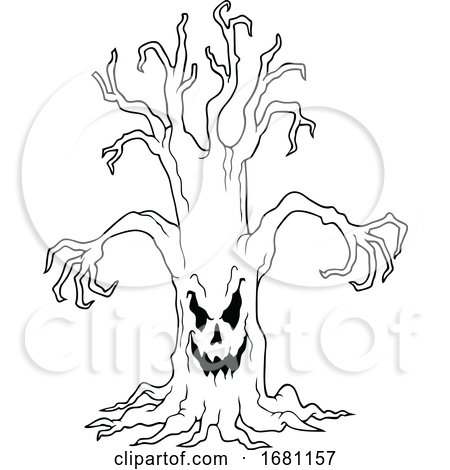 Creepy Tree by visekart