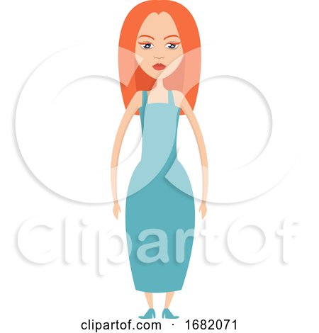 Girl with Orange Hair by Morphart Creations
