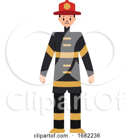 Fireman Character by Morphart Creations