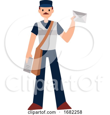 Postman Character by Morphart Creations