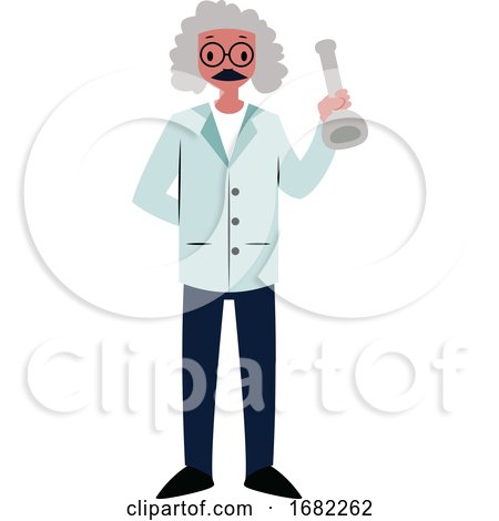 Old Scientist Character by Morphart Creations