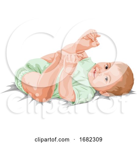 Cute Little Baby Boy by Morphart Creations