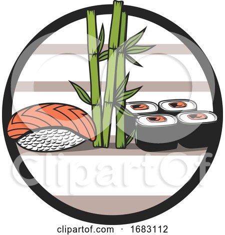 Japanese Sushi Design by Vector Tradition SM