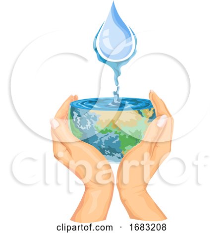 Save Water Concept by Morphart Creations