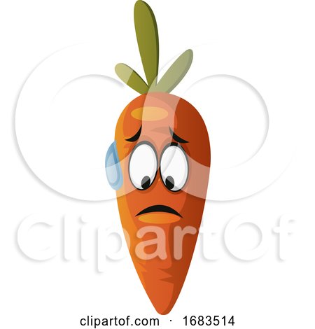 Worried Carrot Face by Morphart Creations