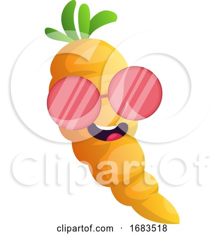 Cool Cartoon Carrot by Morphart Creations
