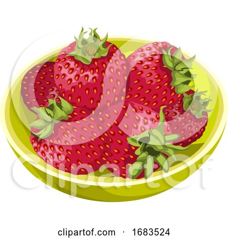 Fresh Strawberries by Morphart Creations