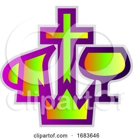 Colorful Christian Missionary Alliance Symbol by Morphart Creations