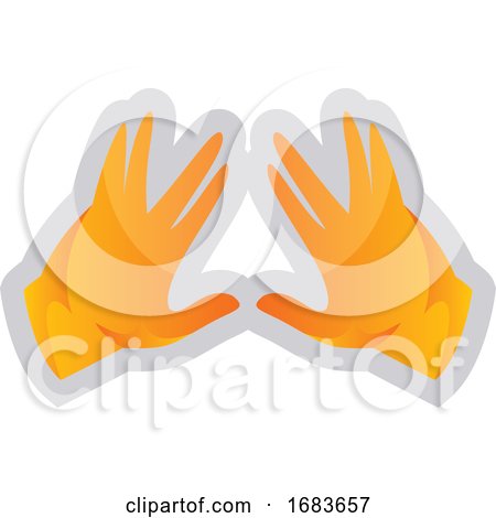 Yellow Kohen Hands by Morphart Creations