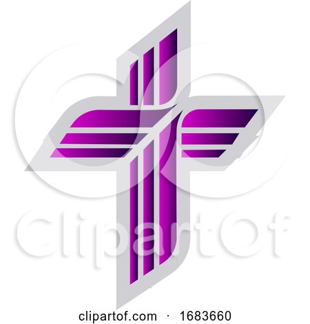 Purple Lutheran Sign by Morphart Creations