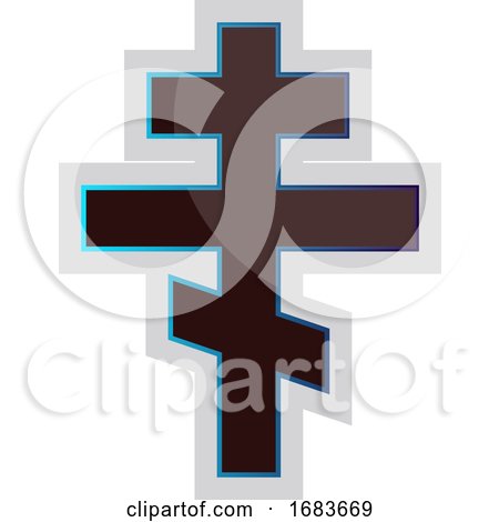 Russian Orthodox Cross by Morphart Creations