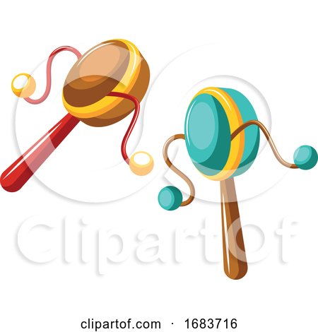 Drums for Celebrations on White Background by Morphart Creations