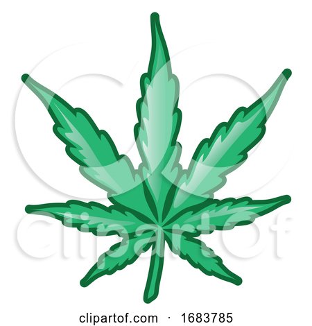 Cannabis Leaf by Domenico Condello