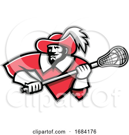 Musketeer Lacrosse Player by patrimonio