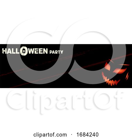 Halloween Party Banner by elaineitalia