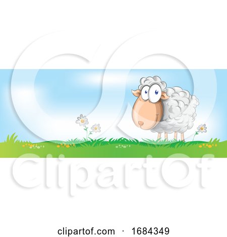 Sheep Banner by Domenico Condello