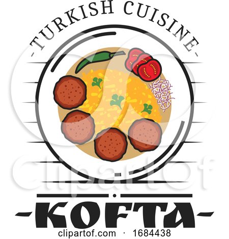 Turkish Cuisine Design by Vector Tradition SM