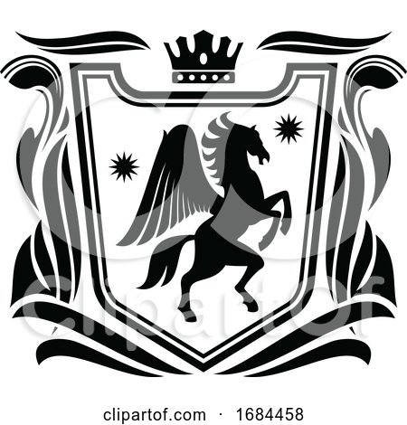 Pegasus Shield by Vector Tradition SM